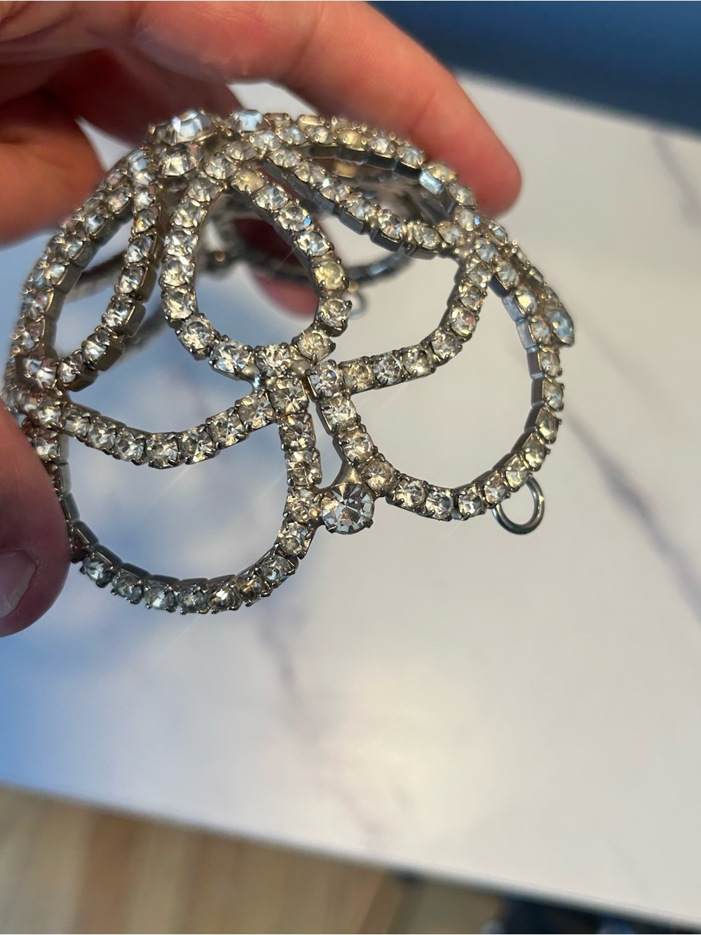 Hair Bun rhinestone nest Accessory - Picture 11 of 12
